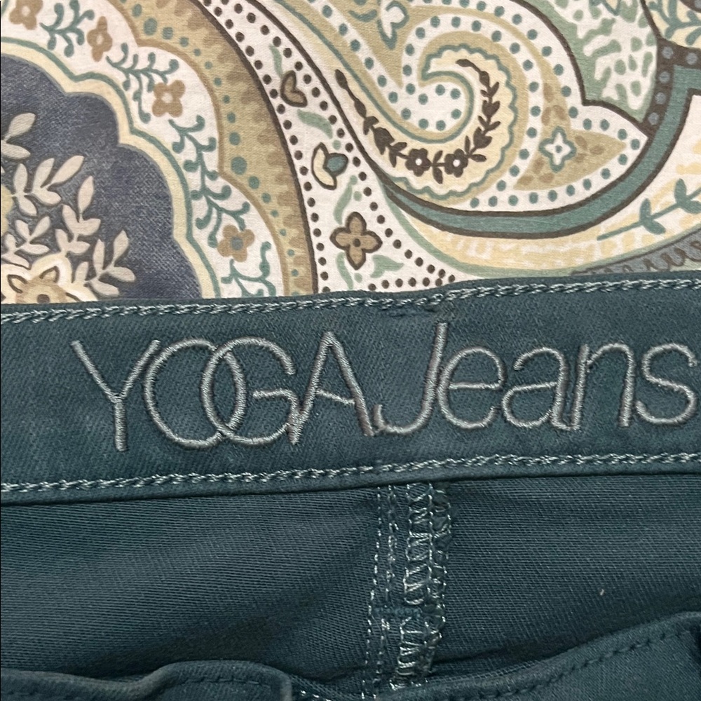 Yoga Jeans Women's Teal Jeggings